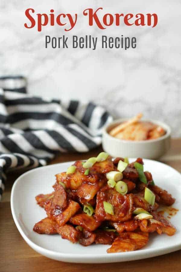 This Spicy Korean Pork Belly Will Simply Melt In Your Mouth!