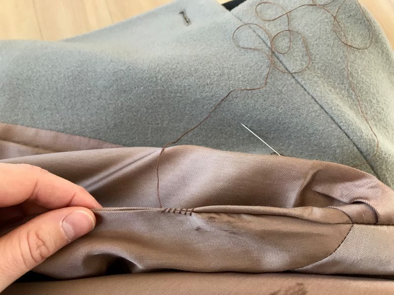 How to Remove Shoulder Pads and Update Vintage Coats
