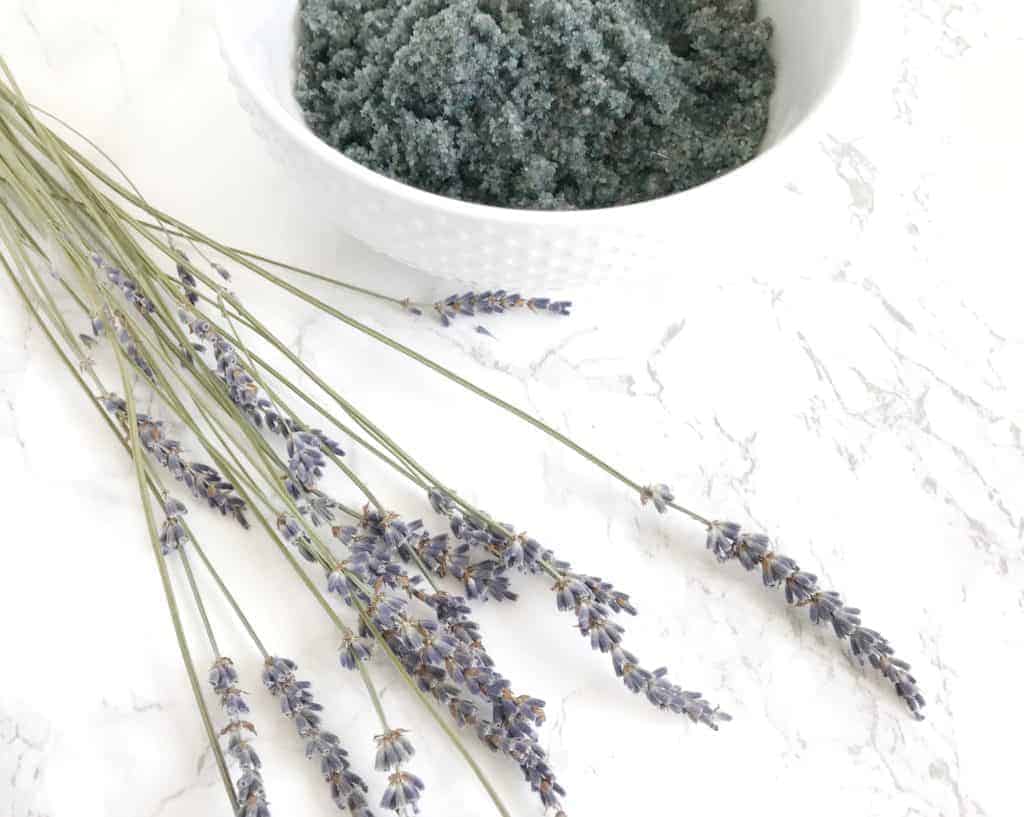 Lavender sugar scrub