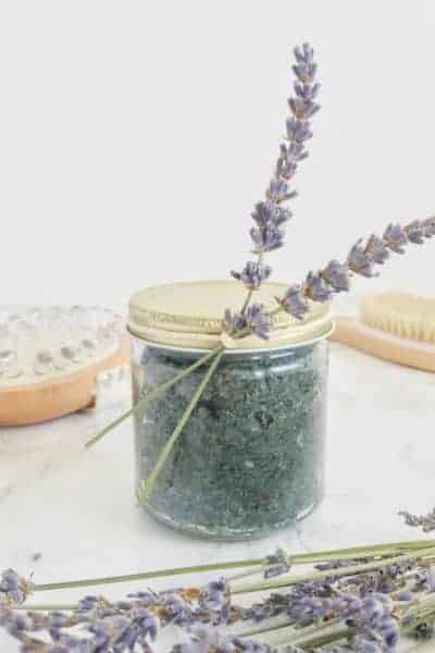 Lavender Earl Grey sugar scrub