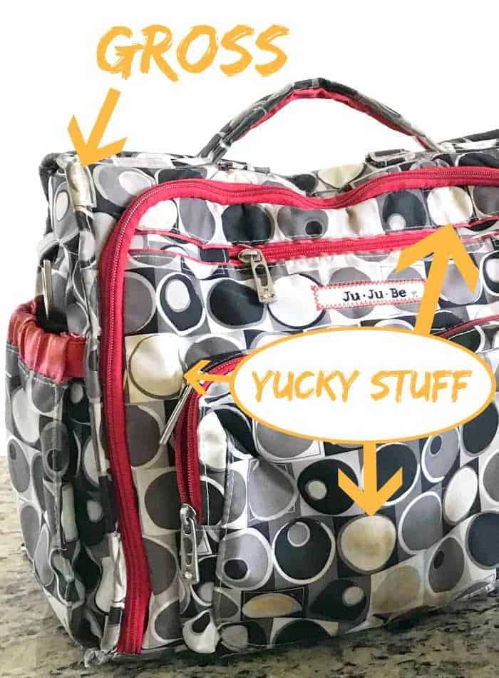 jujube diaper bag washing instructions