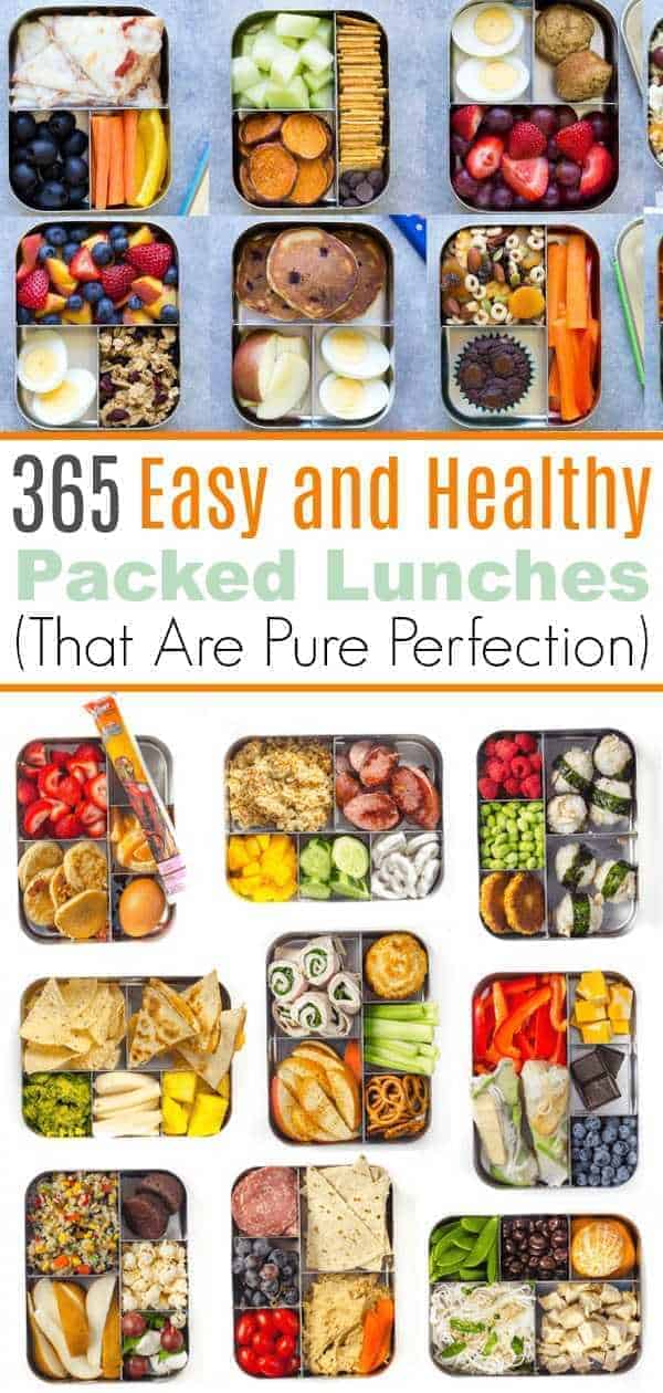 A collection of easy, healthy lunch boxes