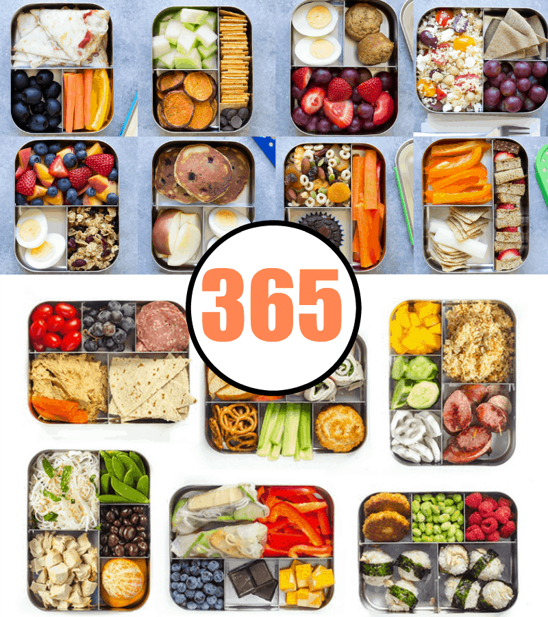 365 Healthy Lunch Ideas (One for Every Day of the Year!)