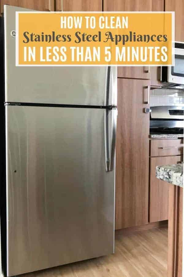 How to Clean Stainless Steel Appliances in 5 Minutes Flat!