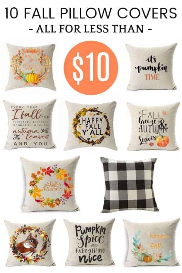 A guide to choosing fall pillows