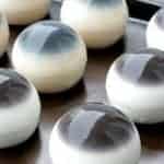 Close up of edible giant eyeballs