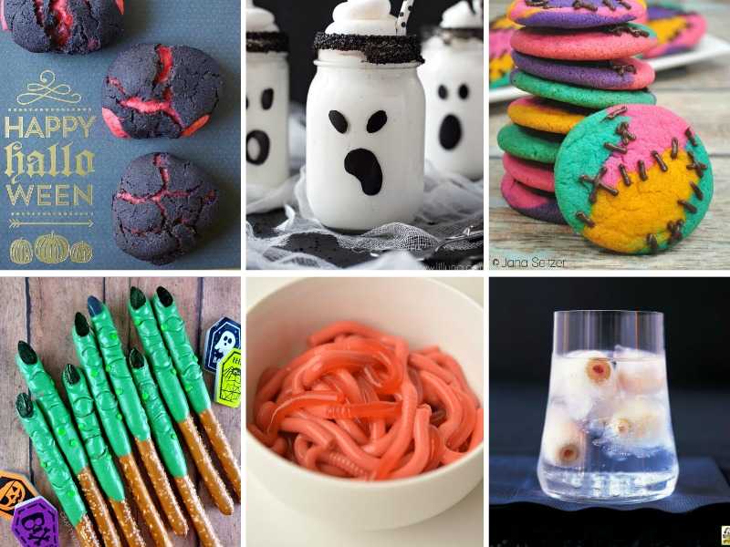 Six different recipes for Halloween