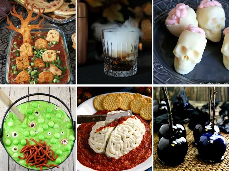 A batch of Halloween food ideas for party