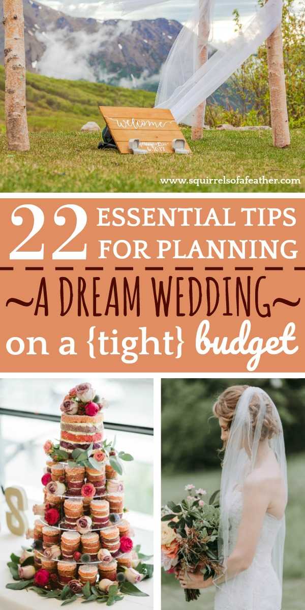 A list of 22 budget wedding ideas