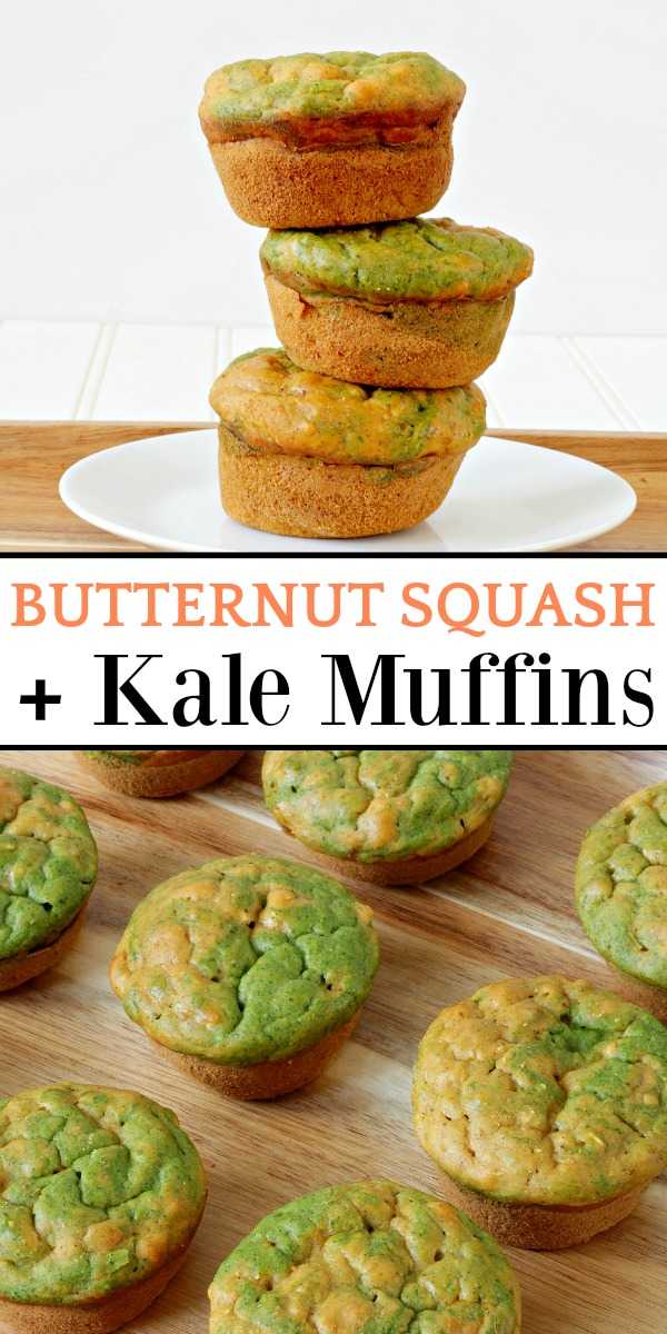 Butternut squash muffins on a table and plate