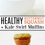 A pile of butternut squash muffins on a table