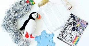 DIY Dollar Store Christmas Gift: Giant Ornament