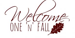 Free “Welcome One ‘N’ Fall” Printable