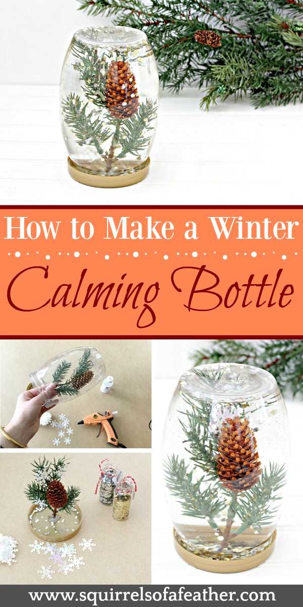 Steps to make calming bottle