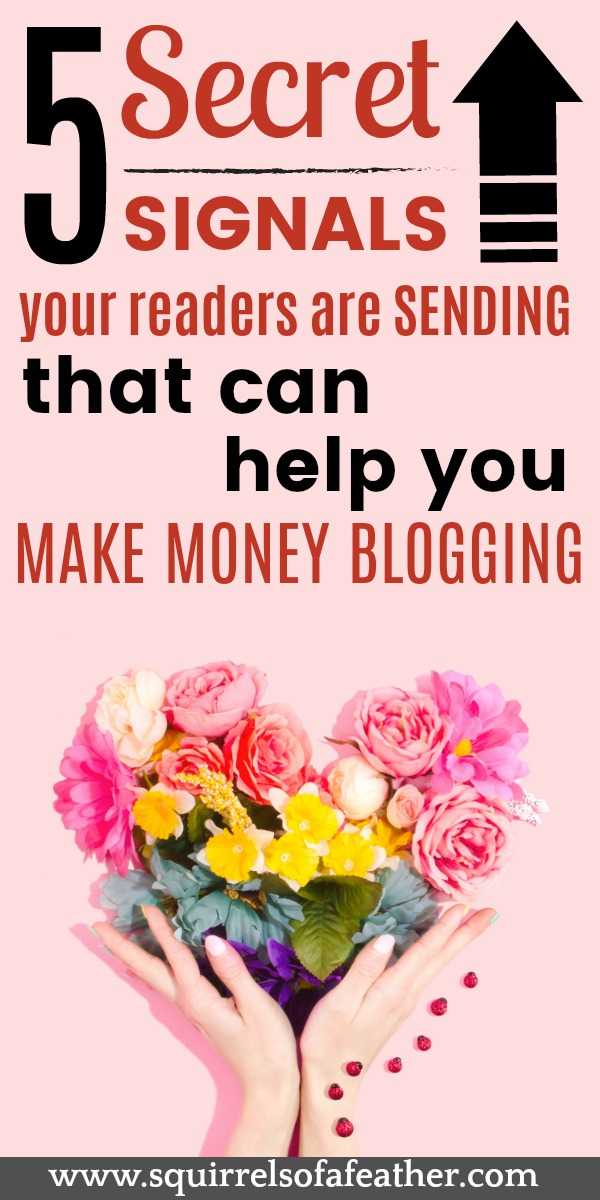 A rich blogger holding a flower heart