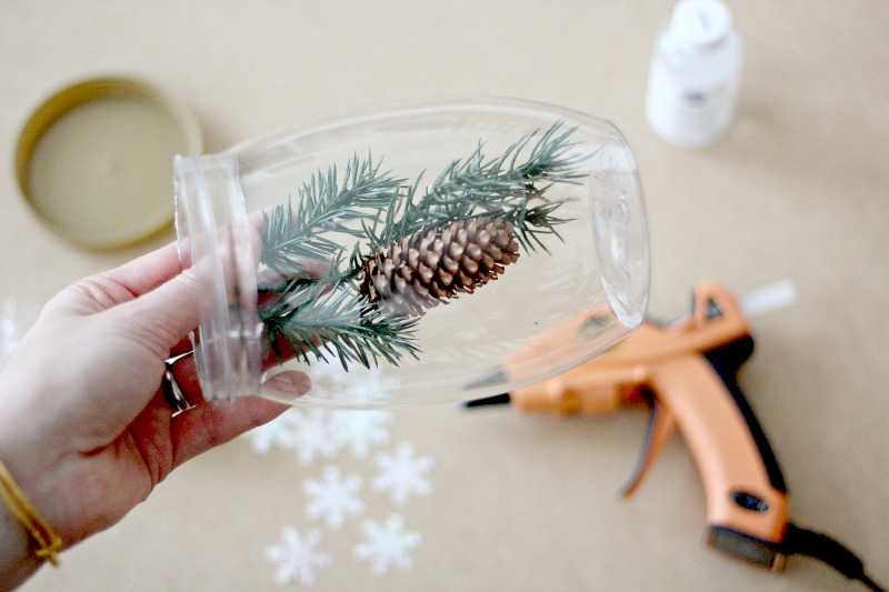 Cutting branch for calming bottle