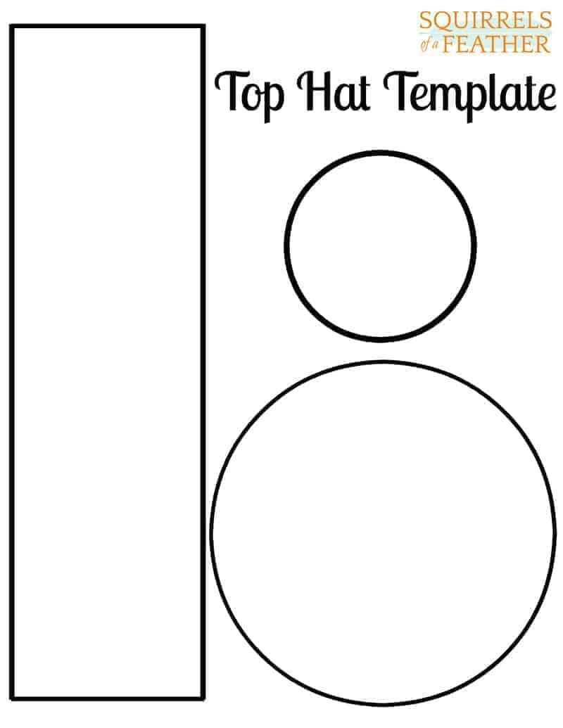 top hat template