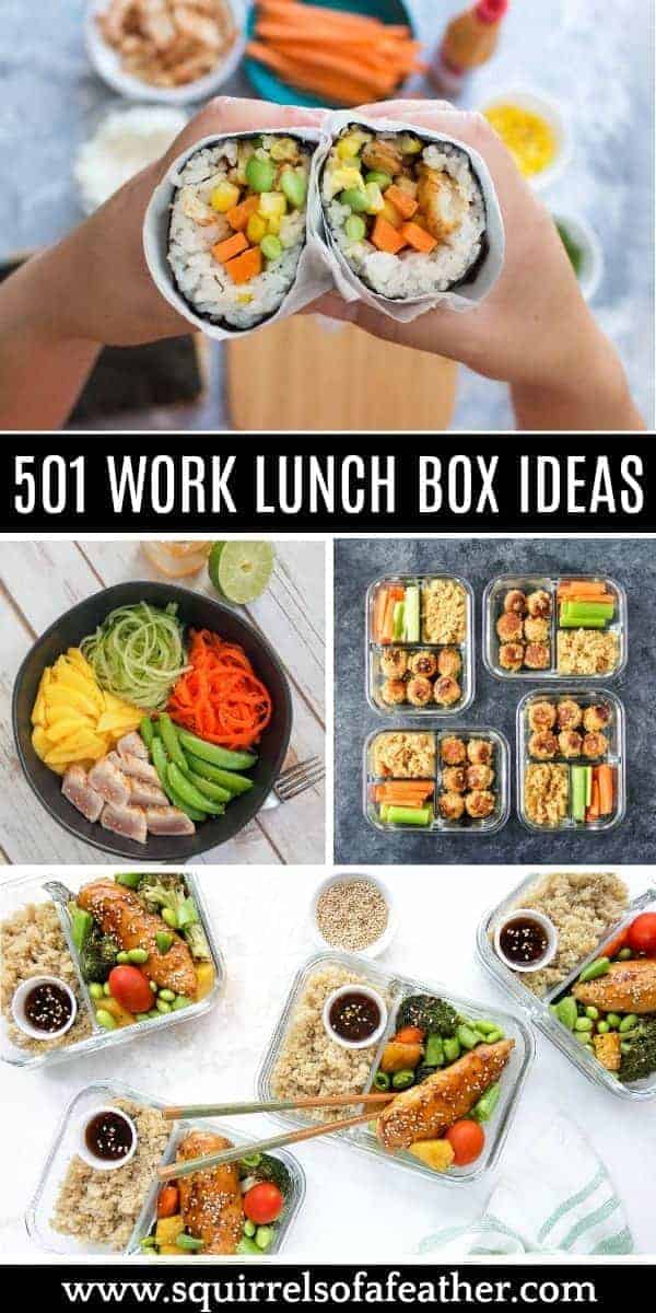 A image collection of work lunch box ideas