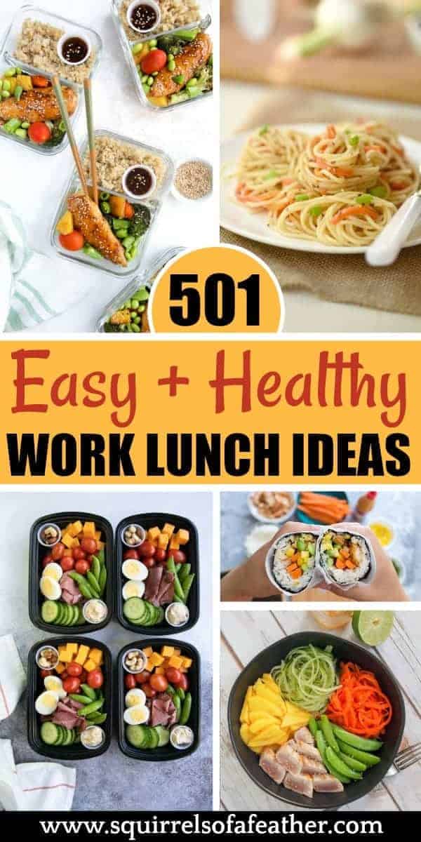 10 Easy Lunch Ideas for Work