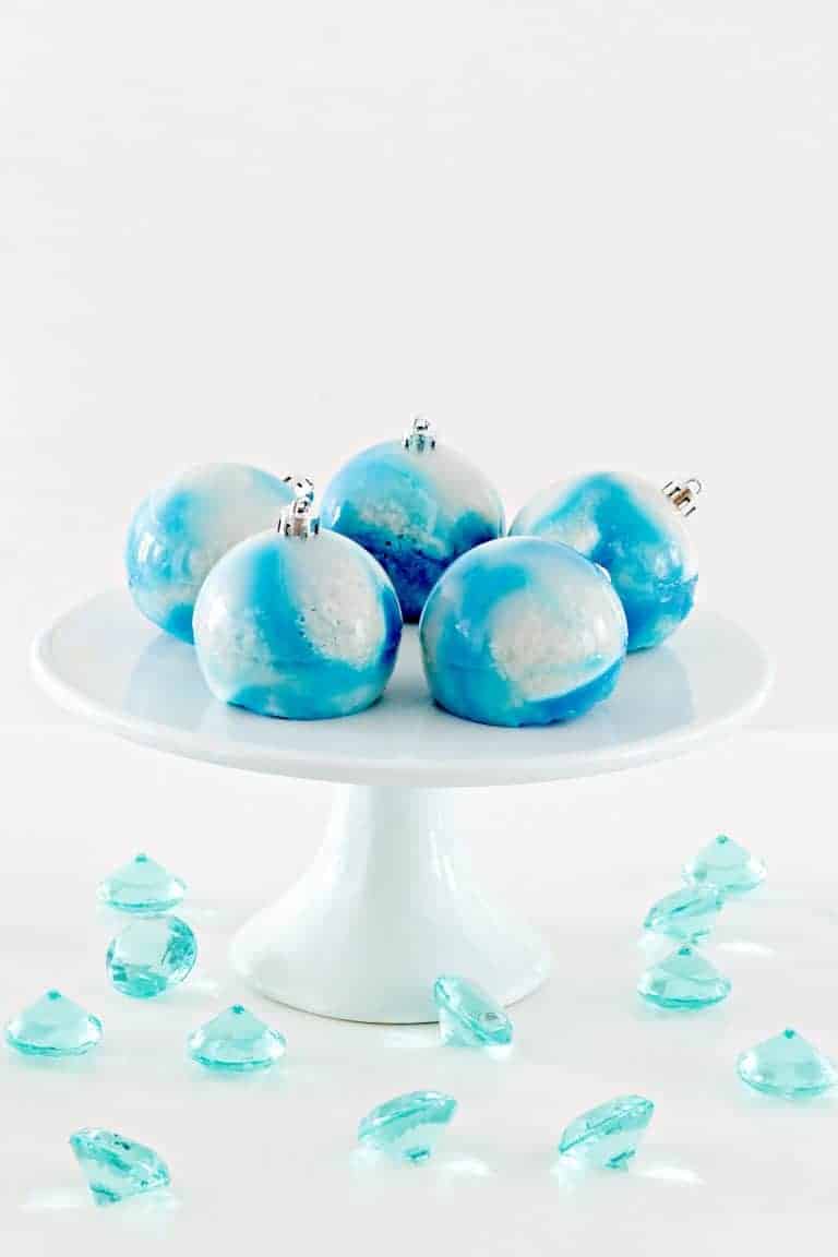 Edible Ornaments Marbled Christmas Ornament Jelly