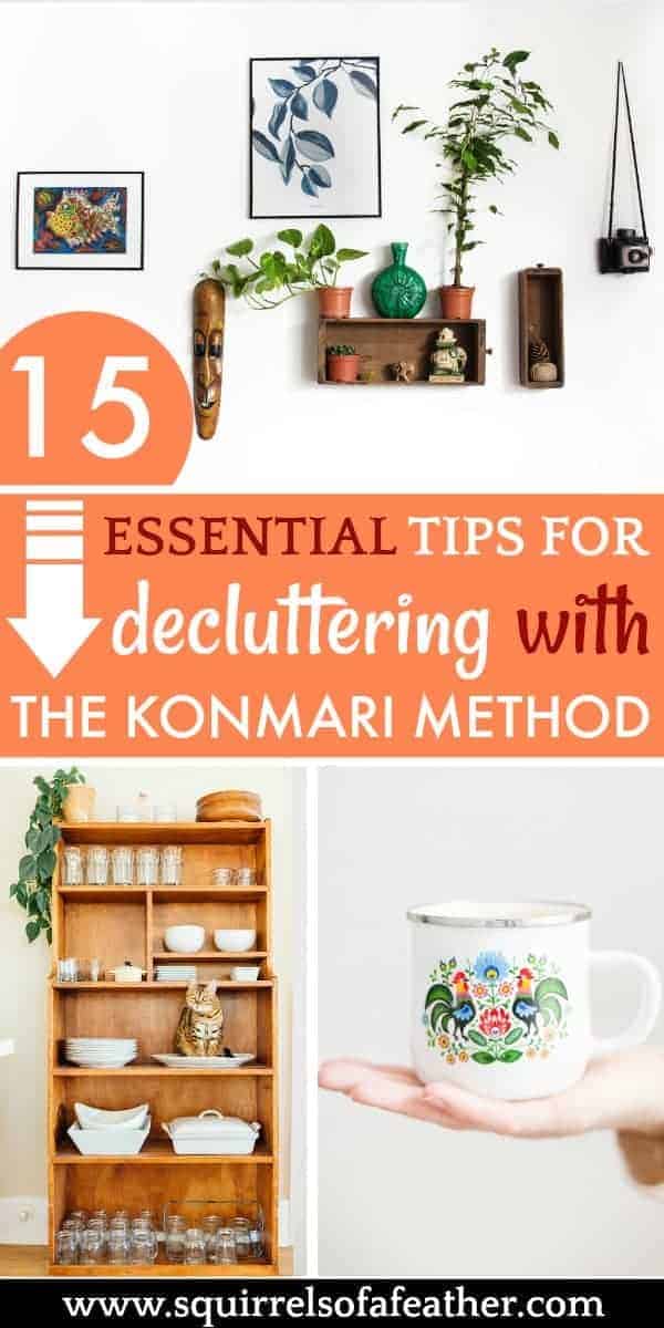 Home beautifully decluttered with the KonMari method