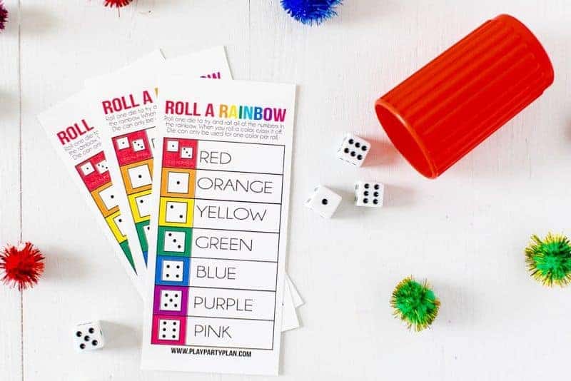 A St. Patrick's Day dice game