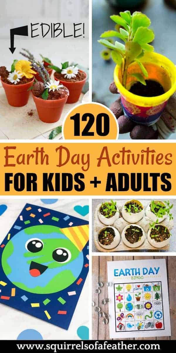 An image collection of Earth Day activities