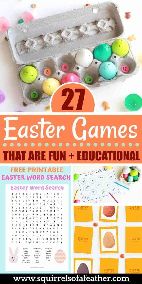 A collection of many fun Easter games