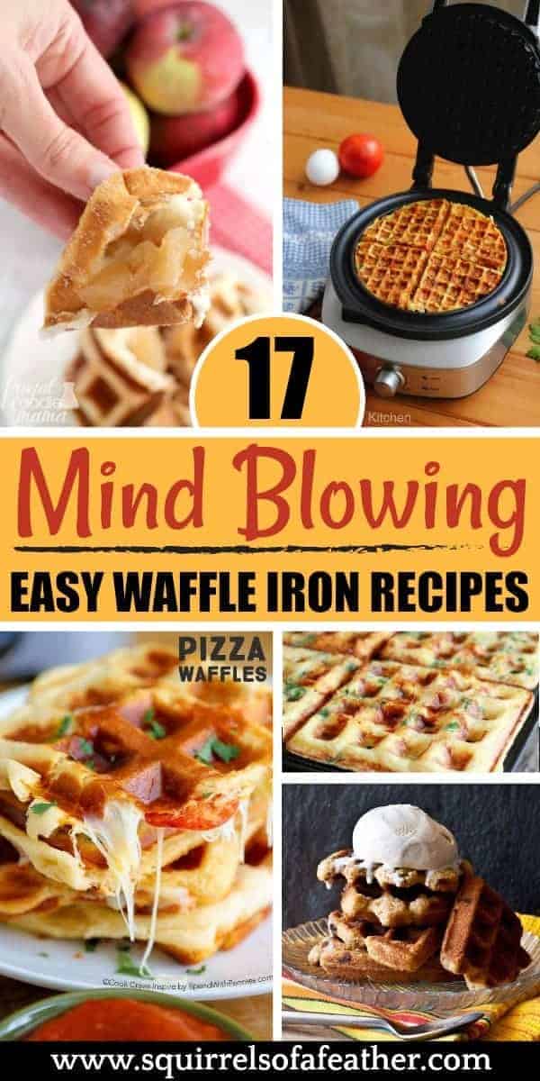 A visual collection of waffle iron recipes