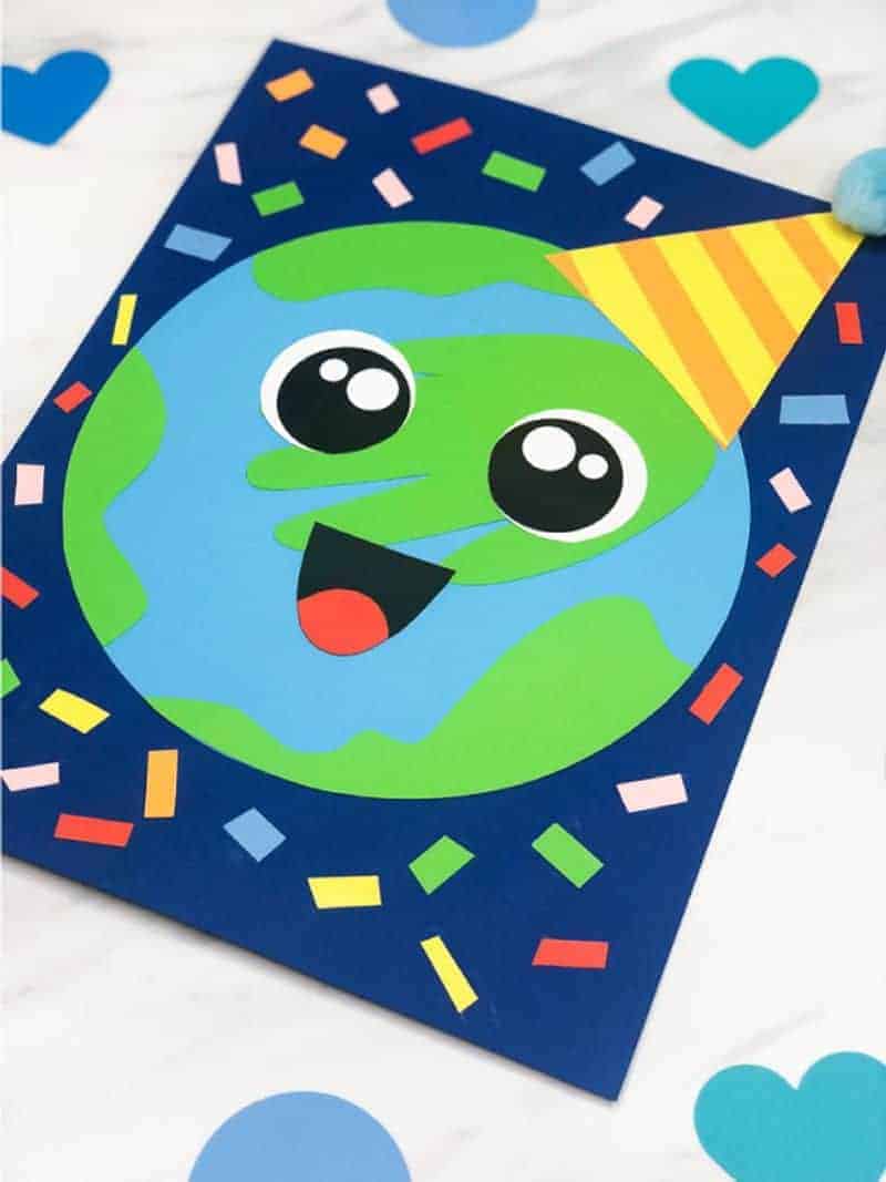 Earth Day handprint craft