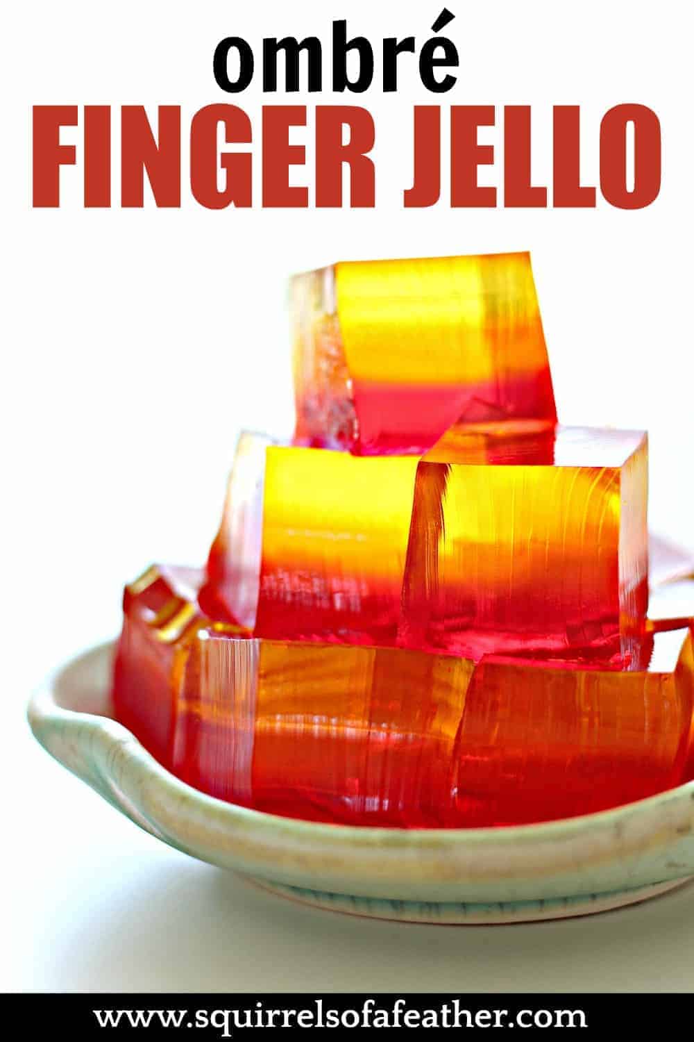 Finger Jello Recipe How to Make Regular or Ombré Finger Gelatin [VID]