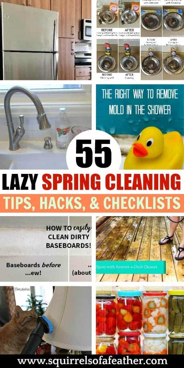 55 Spring Cleaning Tips & Hacks to Deep Clean the Easy Way