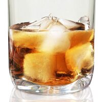 Vivocci Unbreakable Tritan Plastic Rocks 12.5 oz Whiskey & Double Old Fashioned Glasses | Thumb Indent Glassware | Ideal for Bourbon & Scotch | Perfect For Homes & Bars | Dishwasher Safe | Buy 6 Pay 5