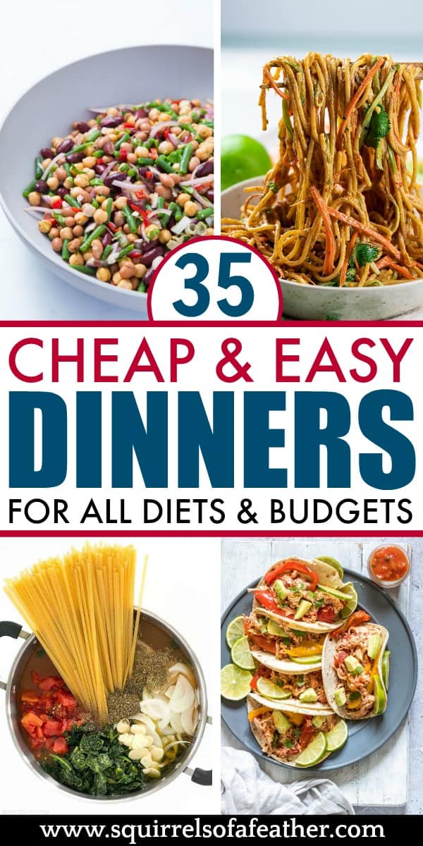 Budget-friendly dinner roundup visual