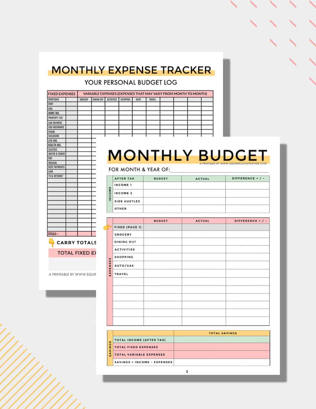 Download This FREE Printable Budget Planner For 2021 PDF 