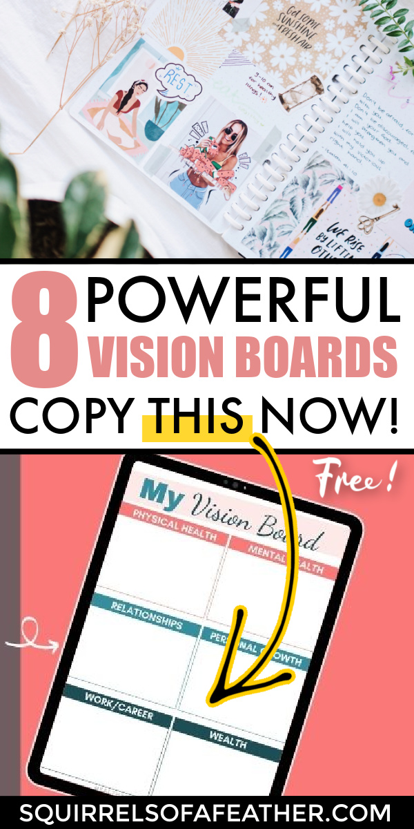 8 Incredible Vision Board Examples for 2021 (Copy These NOW!)